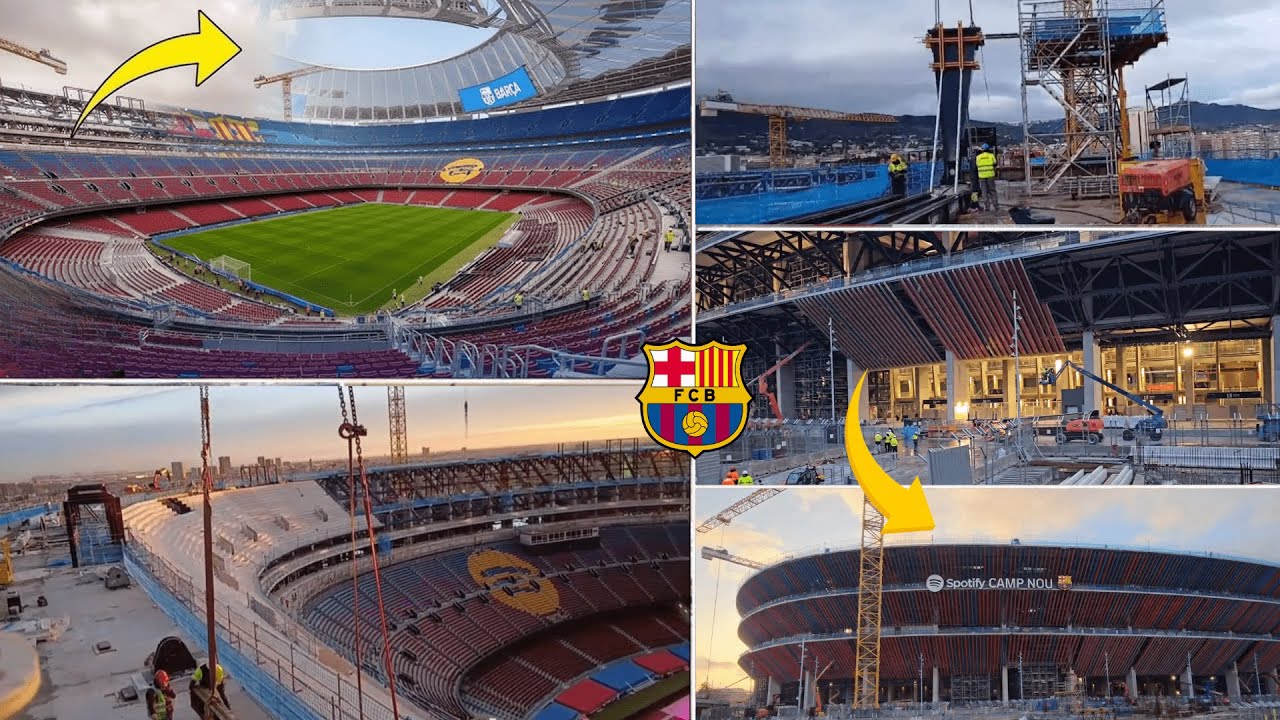 Camp Nou Renovation Update 😱 The Most Important Phase Has Begun