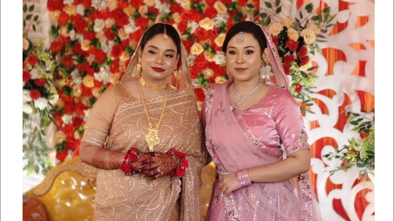 Rizar বিয়ে part 1 ❤️ #wedding #sisterswedding #vlog #fyp