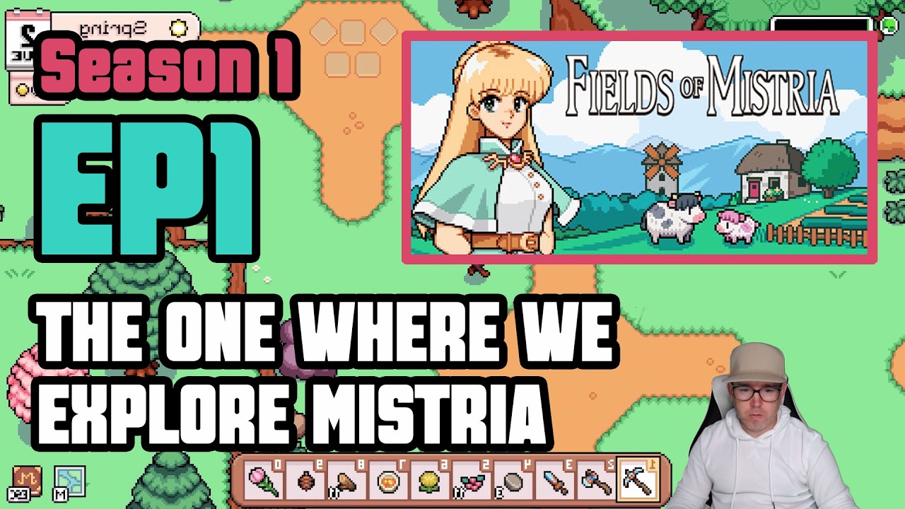 Fields of Mistria Playthrough S1 EP1 | The One Where We Explore Mistria