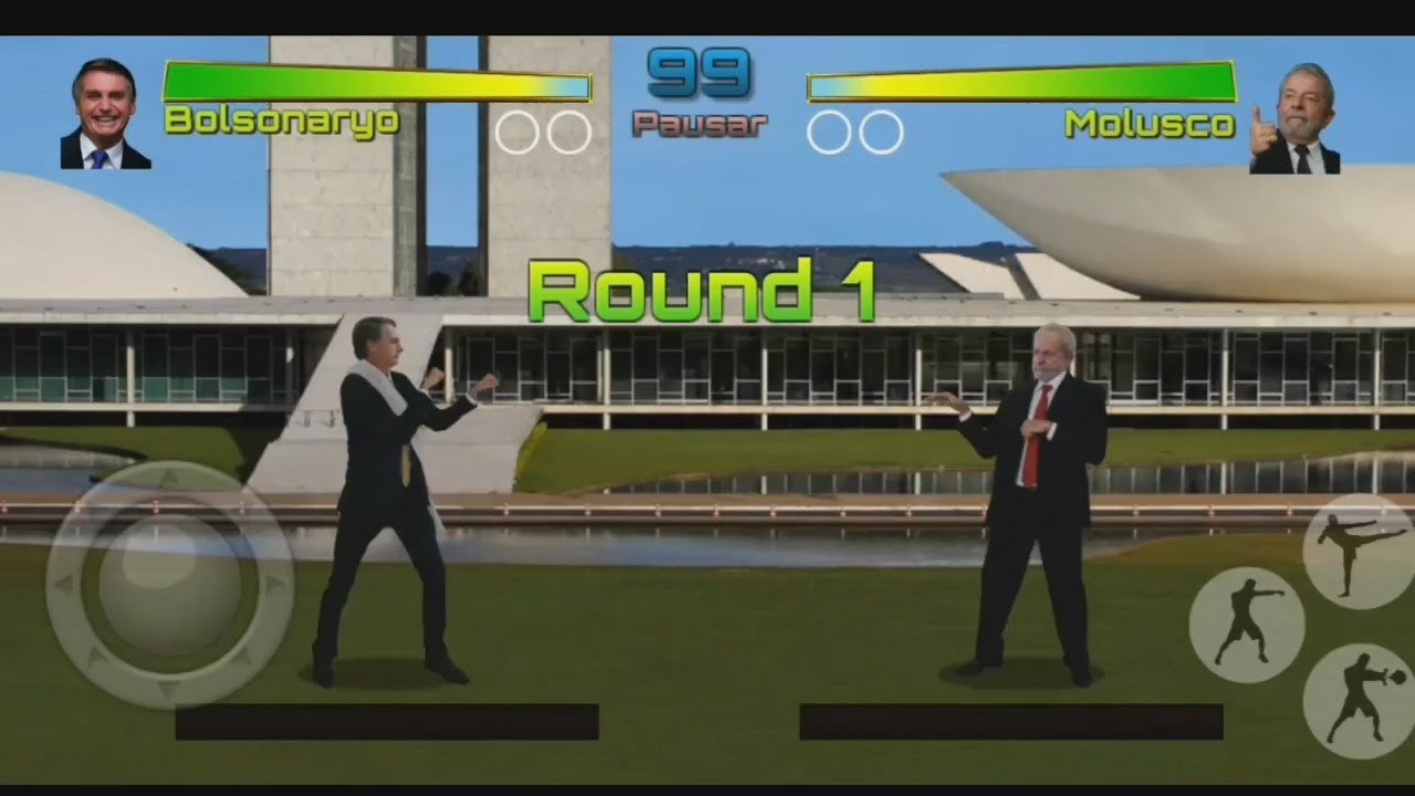 JOGO NOVO: Bolsonaro X Lula (Políticos Memes Kombat)