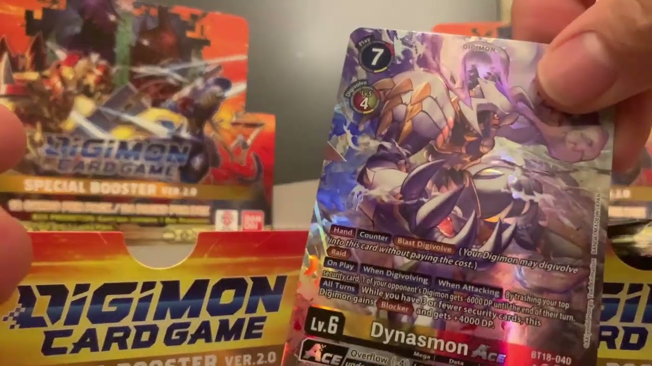 Digimon BT2.0 Double box opening