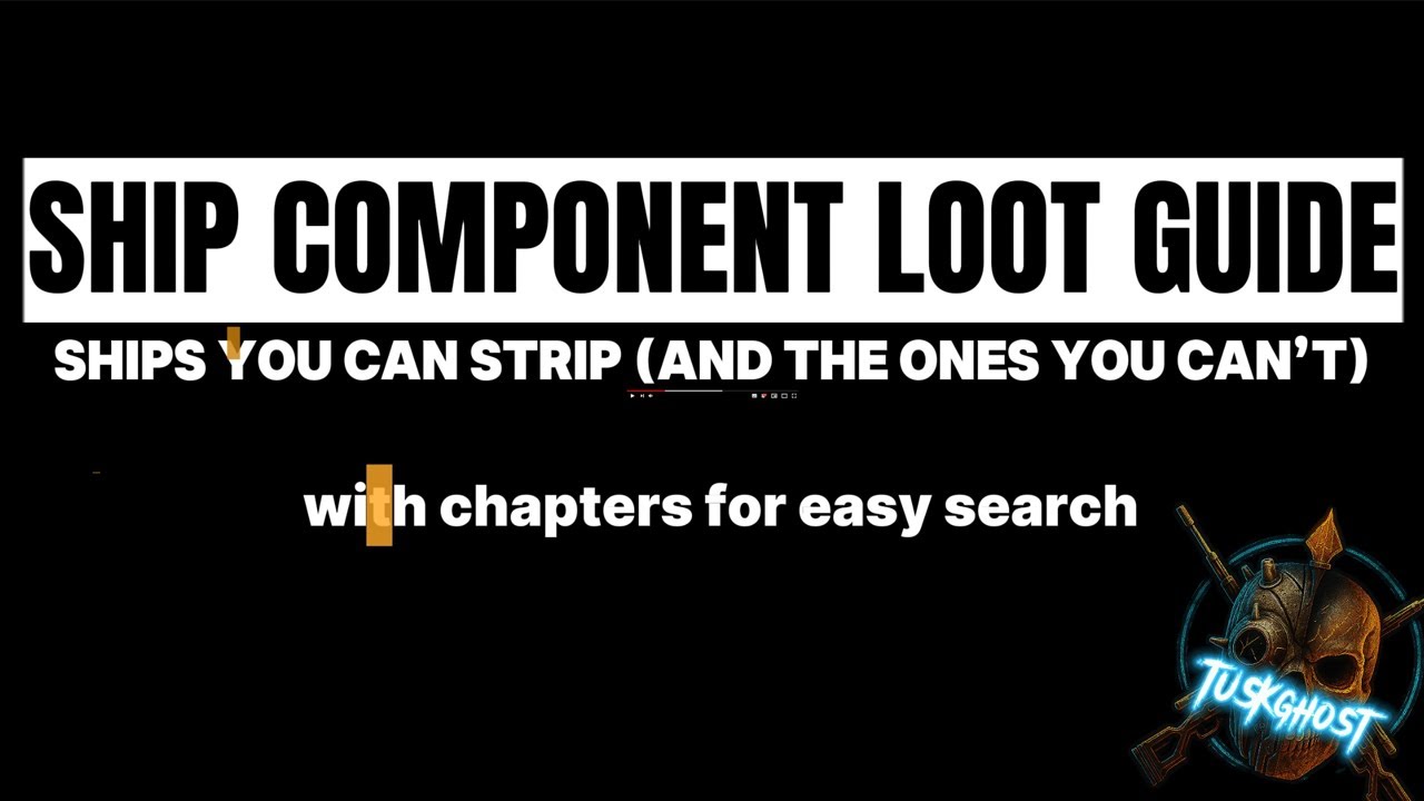 SHIP COMPONENT LOOT GUIDE (4.3) - Ships you can strip (and the ones you can't) @StarCitizen