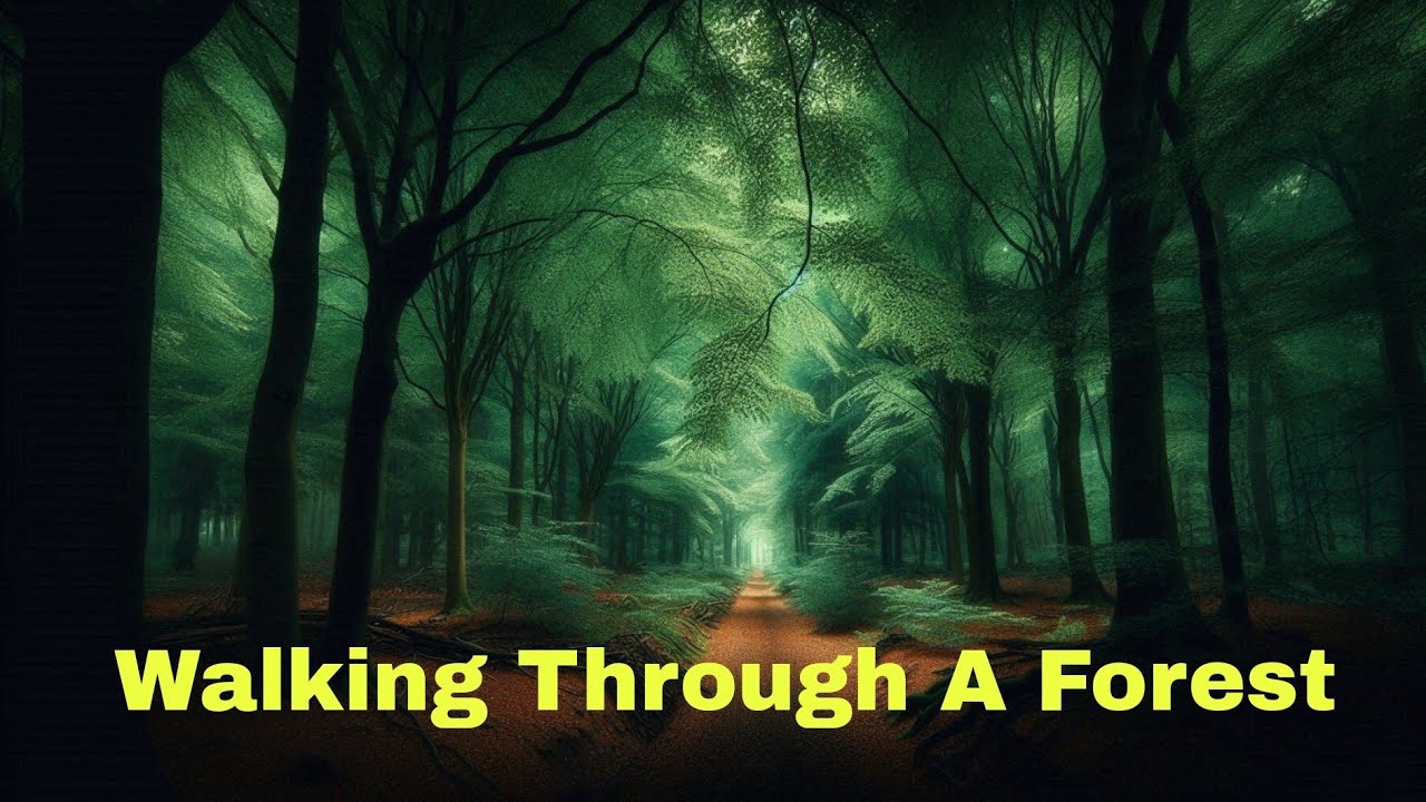 Green Forest Walk 4K 