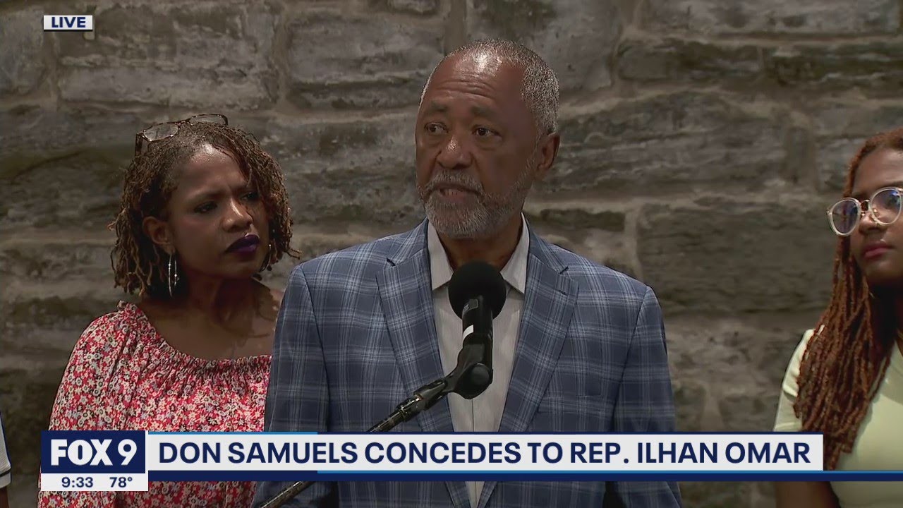 Don Samuels concedes in close-race with Rep. Ilhan Omar | FOX 9 KMSP