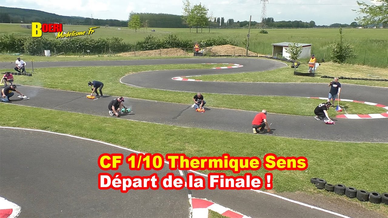 CF Piste 1/10 Thermique Sens A2Tech Depart Finale