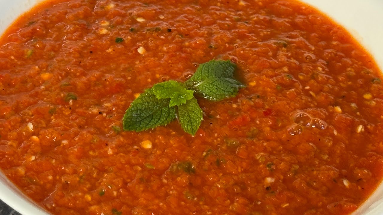 Easy  Red Chutney￼ Recipe ￼