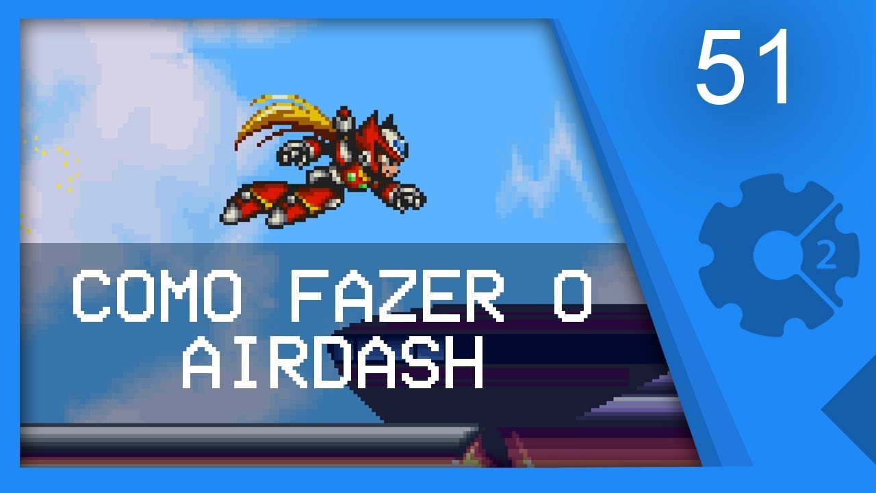 DASH NO AR HORIZONTAL - Recriando Megaman X Parte 51 [CONSTRUCT 2]