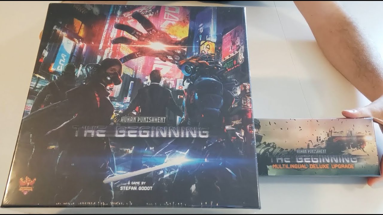 Unboxing Human Punishment: The Beginning + Upgrades - Gioco da Tavolo (131# Unboxing Non Richiesto)