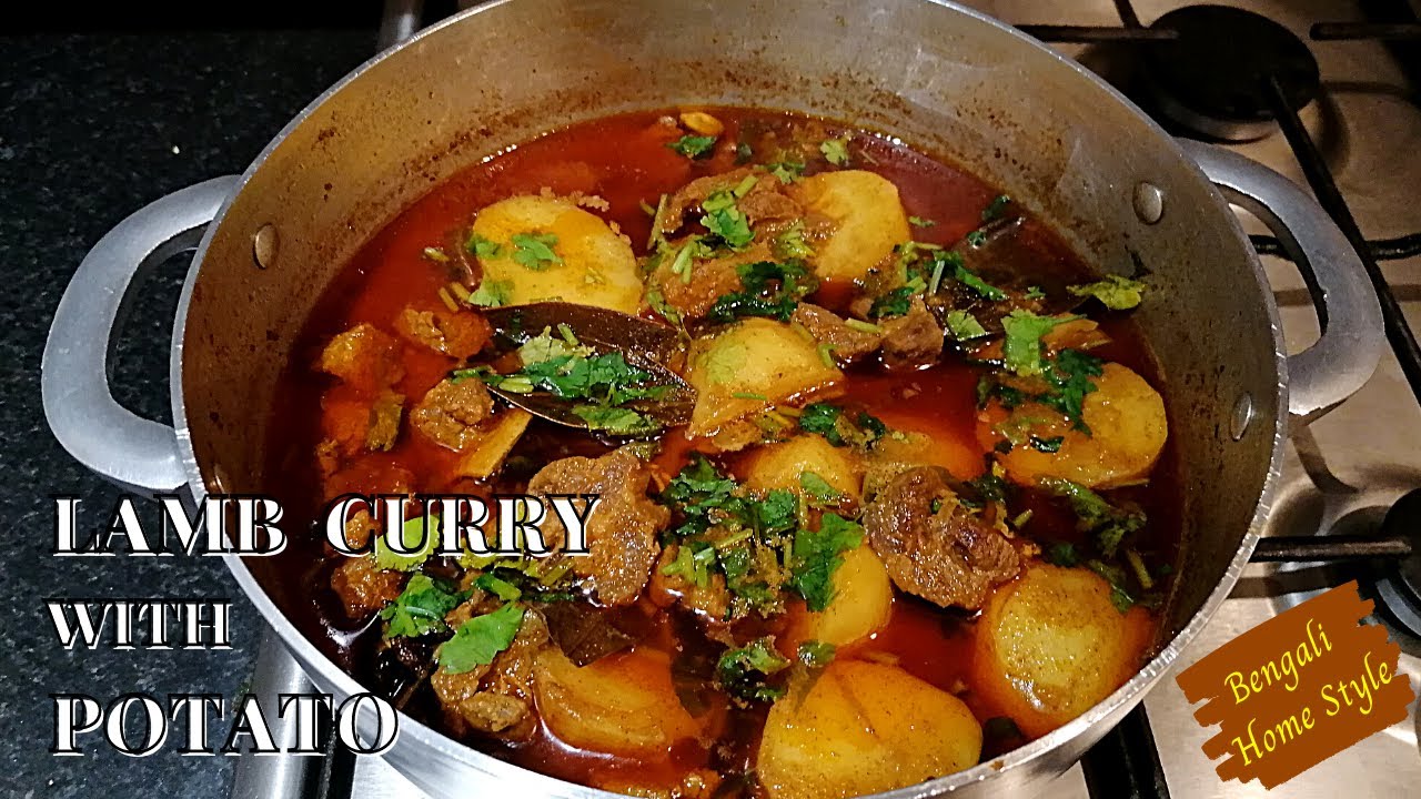 Lamb Curry with Potato - Bengali Home Style |  | Bangladeshi Home Style Lamb Curry