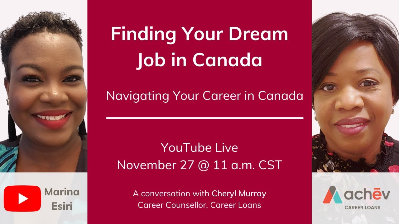 Finding Your DREAM JOB In CANADA |  How to navigate your Career Path in Canada