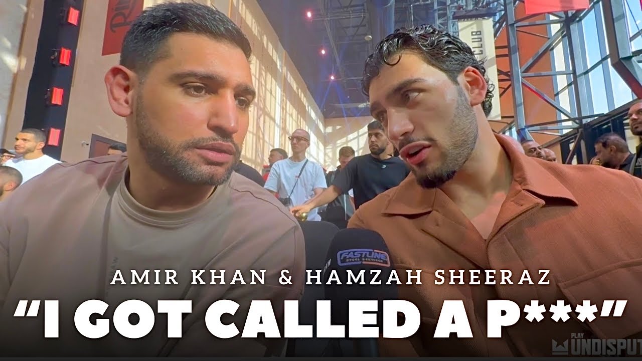 AMIR KHAN IN ‘SHOCK REVELATION’ TO HAMZAH SHEERAZ | BERLANGA | CANELO | BEING BRITISH PAKISTANIS