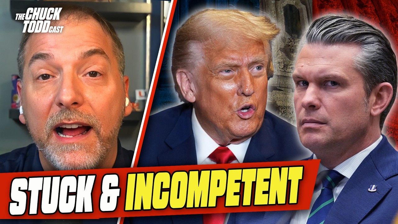 Trump Is Getting STUCK In Iran & Pete Hegseth Is INCOMPETENT | Chuck Todd Politics