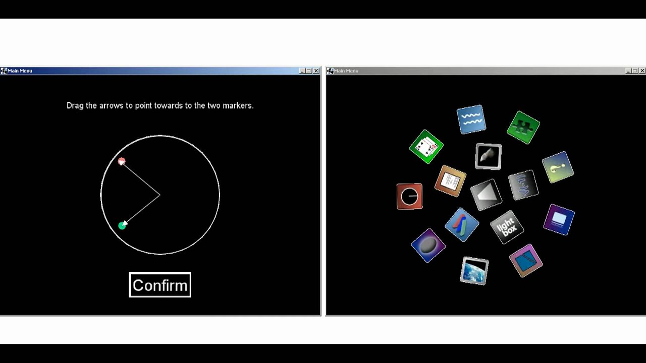 Multi-touch Table Positioning Application