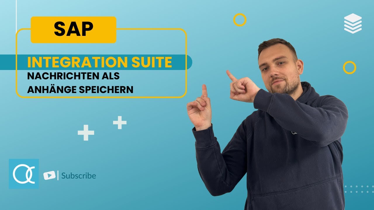 SAP Integration Suite - Nachrichten als Anhänge speichern