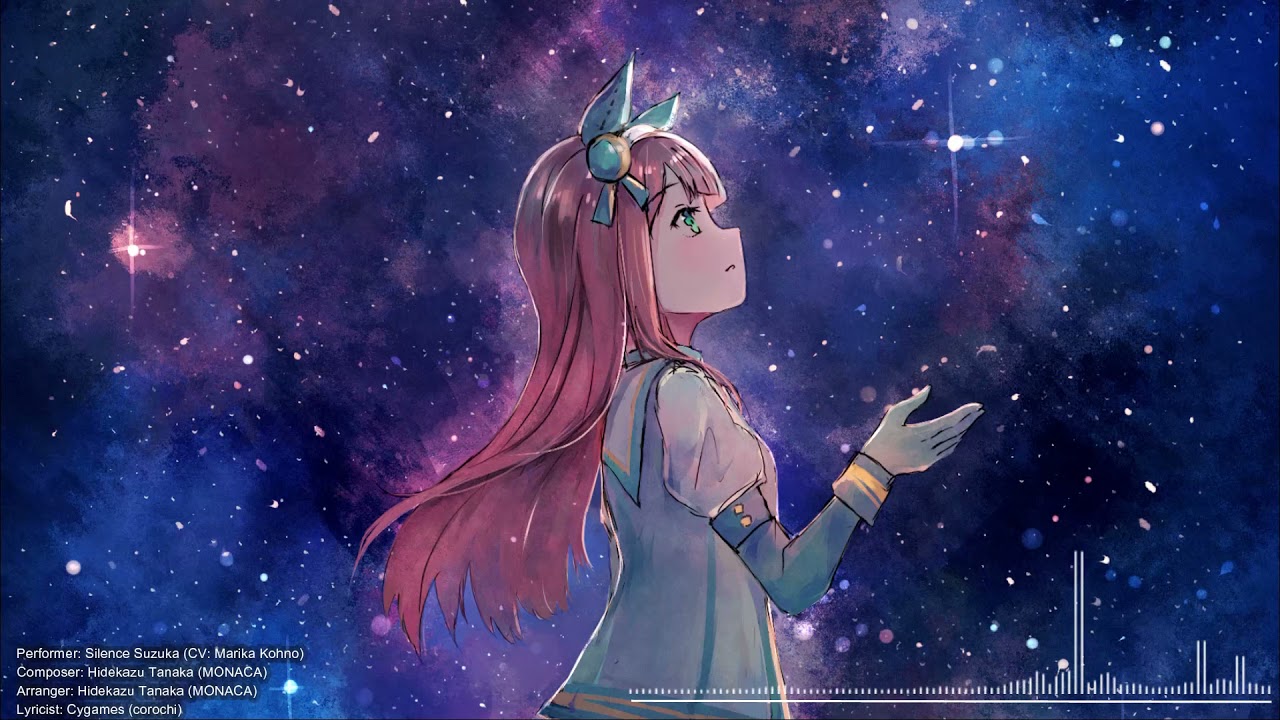 Uma musume Pretty Derby STARTING GATE 01 Silent Star lyric Japan,English,Indonesian