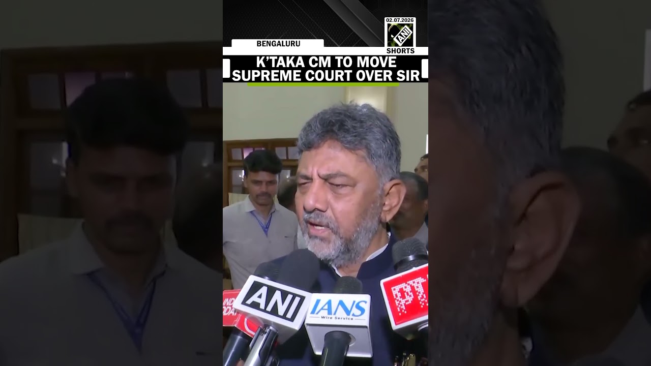 Karnataka CM DK Shivakumar says state to approach SC over SIR process