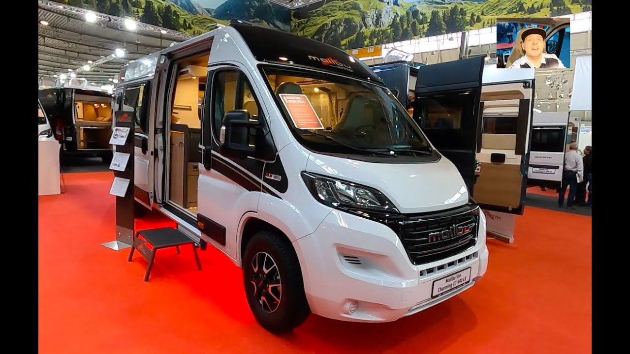 Carthago Malibu Van charming GT 640 LE RV Camper Van Camping car Fiat walkaround and interior W2869