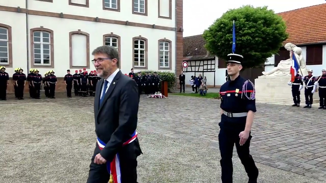 Brumath Etienne Wolf Tour des troupes 8 mai 2023