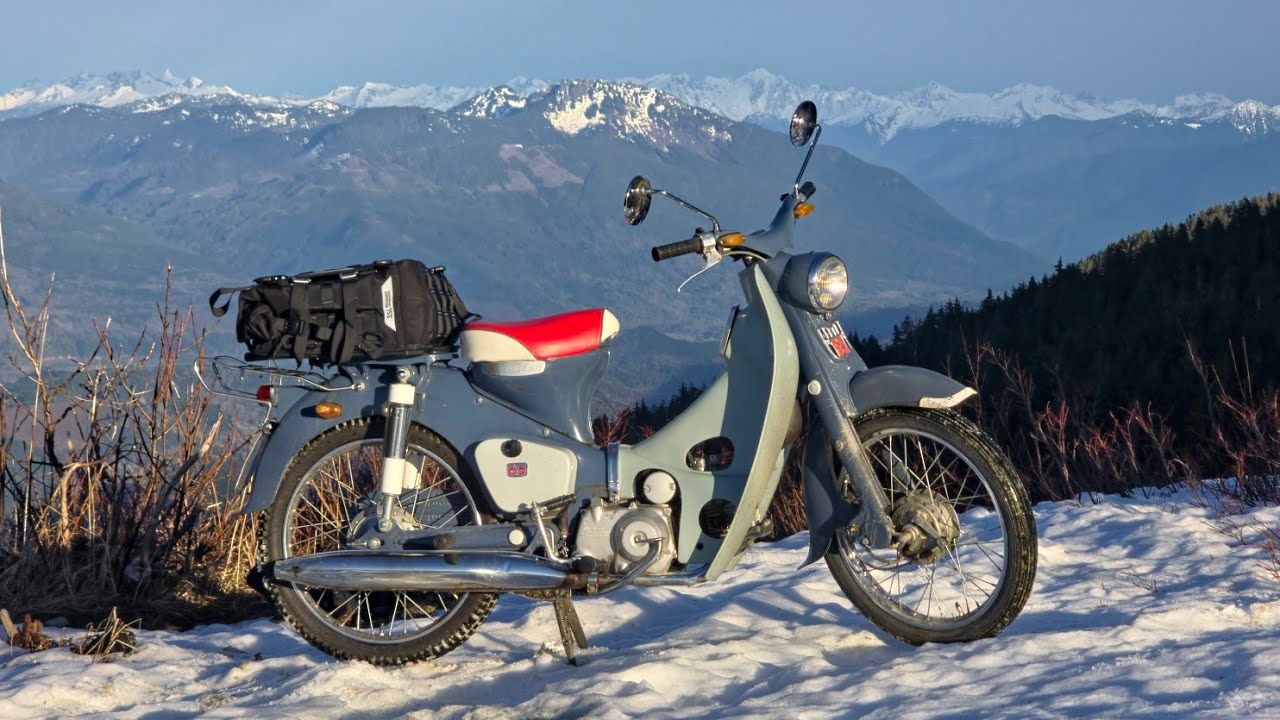 100 Miles On An Old Super Cub 