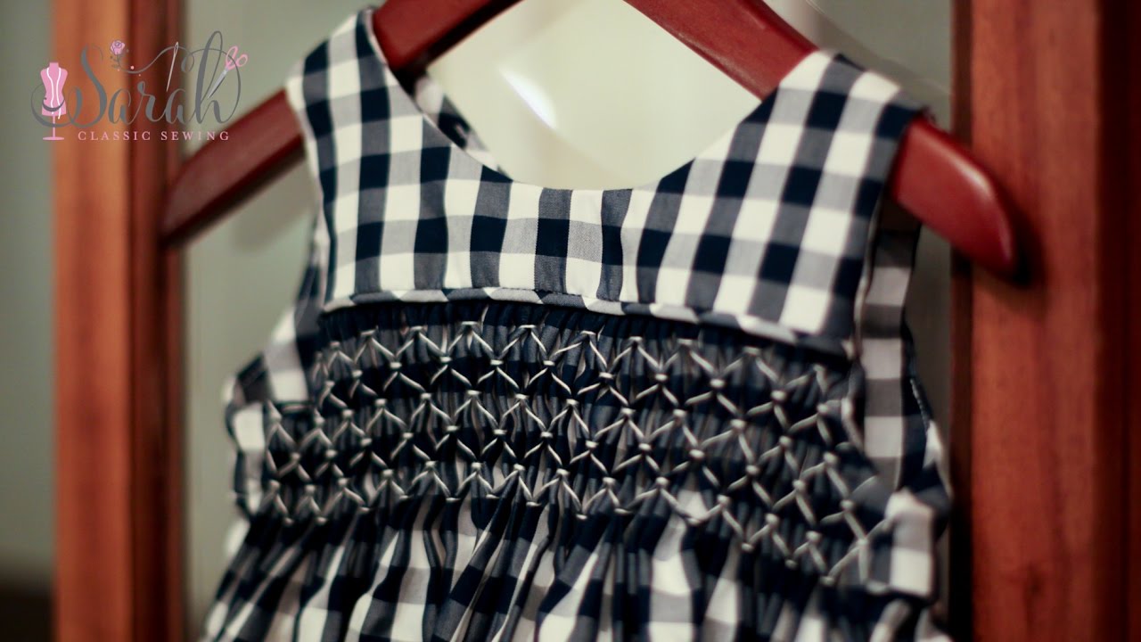 BEST method to block pleated fabric for smocking