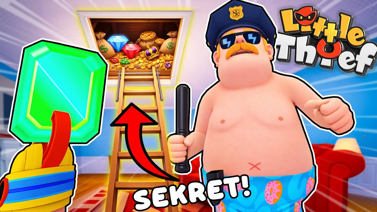 ODKRYŁEM SEKRET NA STRYCHU! - Little Thief Vr