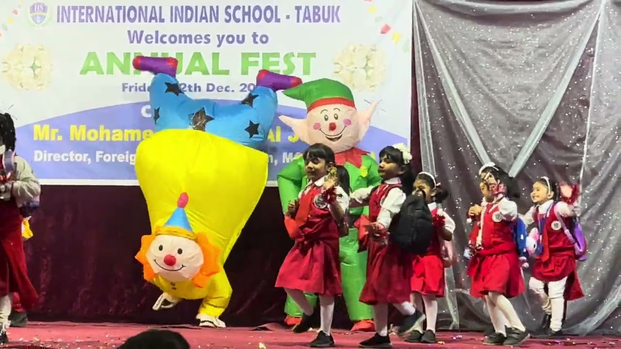 IIS Tabuk - Annual Function 2025 Dec - Indian International School Tabuk - Shanza performance