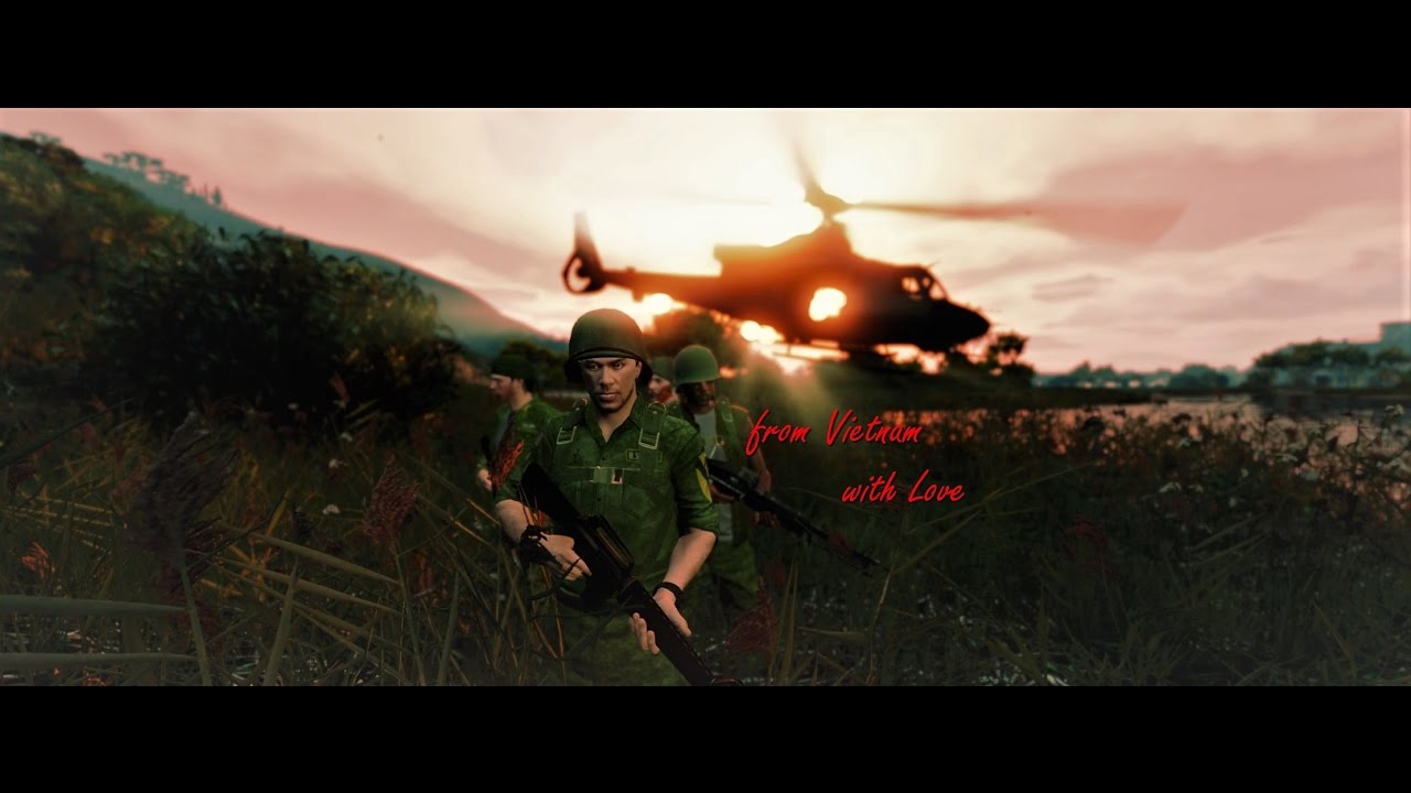 P.T.S.D.- Vietnam War Machinima in Grand Theft Auto V