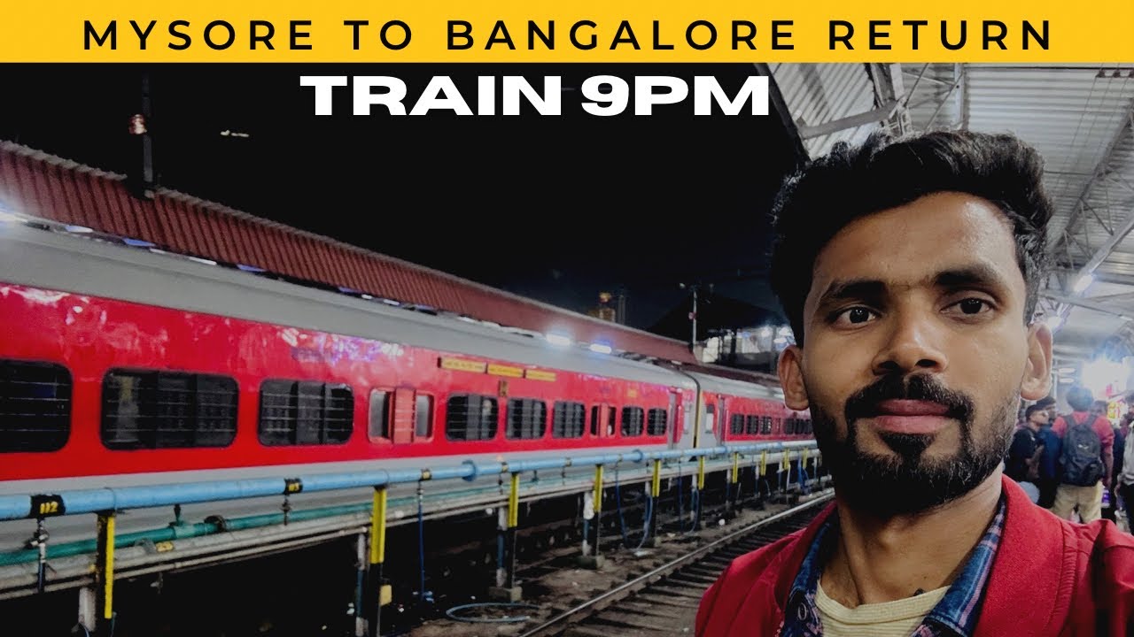 Mysore to Bangalore by Train 🚆: Return Journey Vlog 2026 @Bakaiiti 