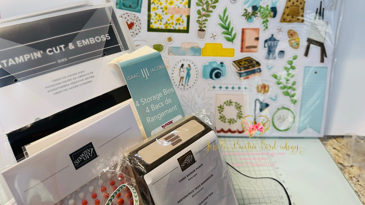 Презентация новой упаковки для штампов и вырубок Stampin’ Up! и эксклюзивный онлайн-обзор