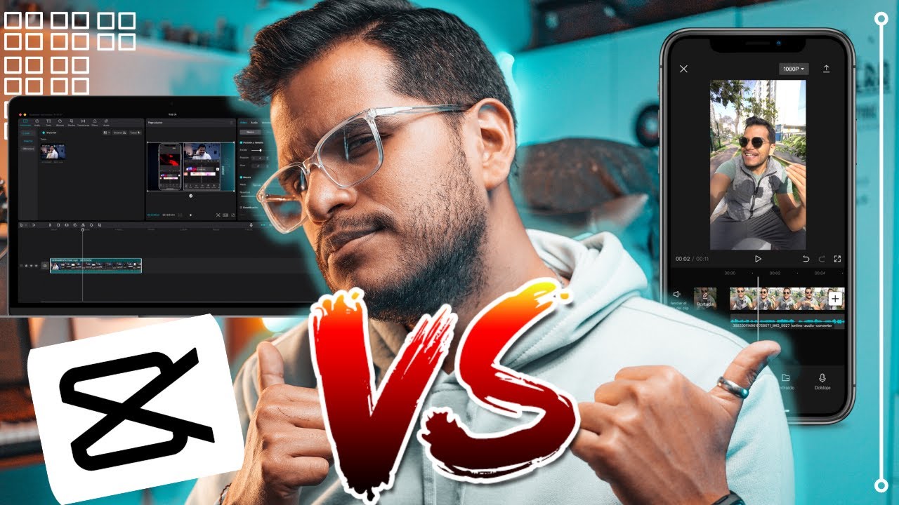 15 DIFERENCIAS entre CAPCUT de COMPUTADORA y CELULAR (en menos de 15 minutos)