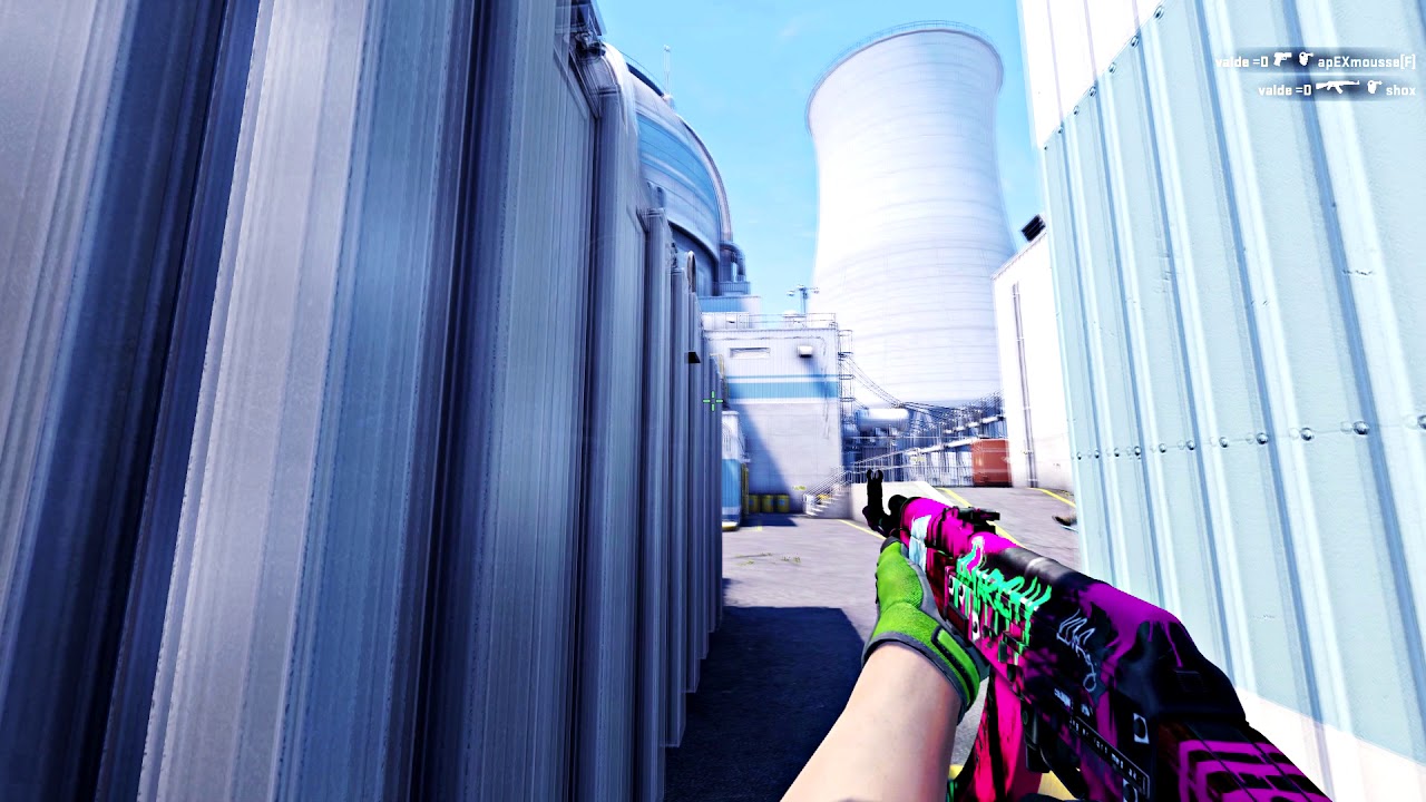 North Valde's Ace with P250 and AK-47 on Nuke vs G2 @ EPICENTER 2017