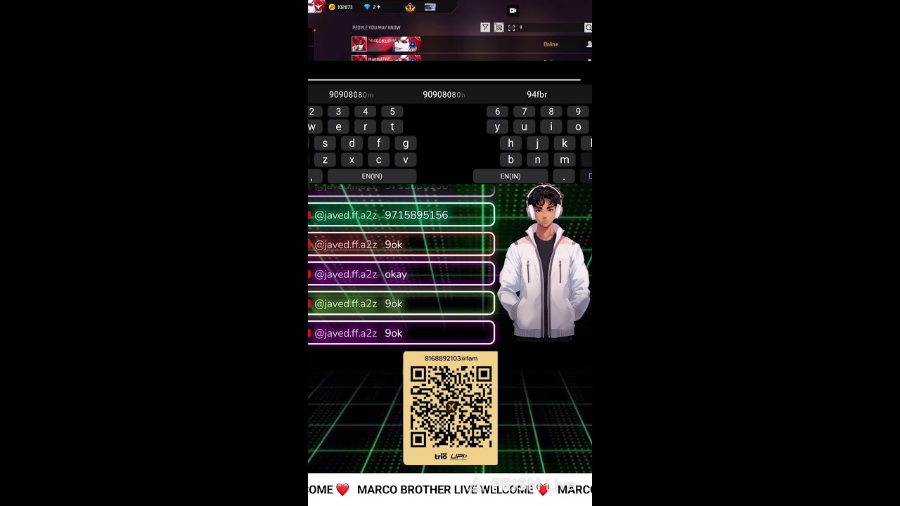 MARCO BROTHER  is live