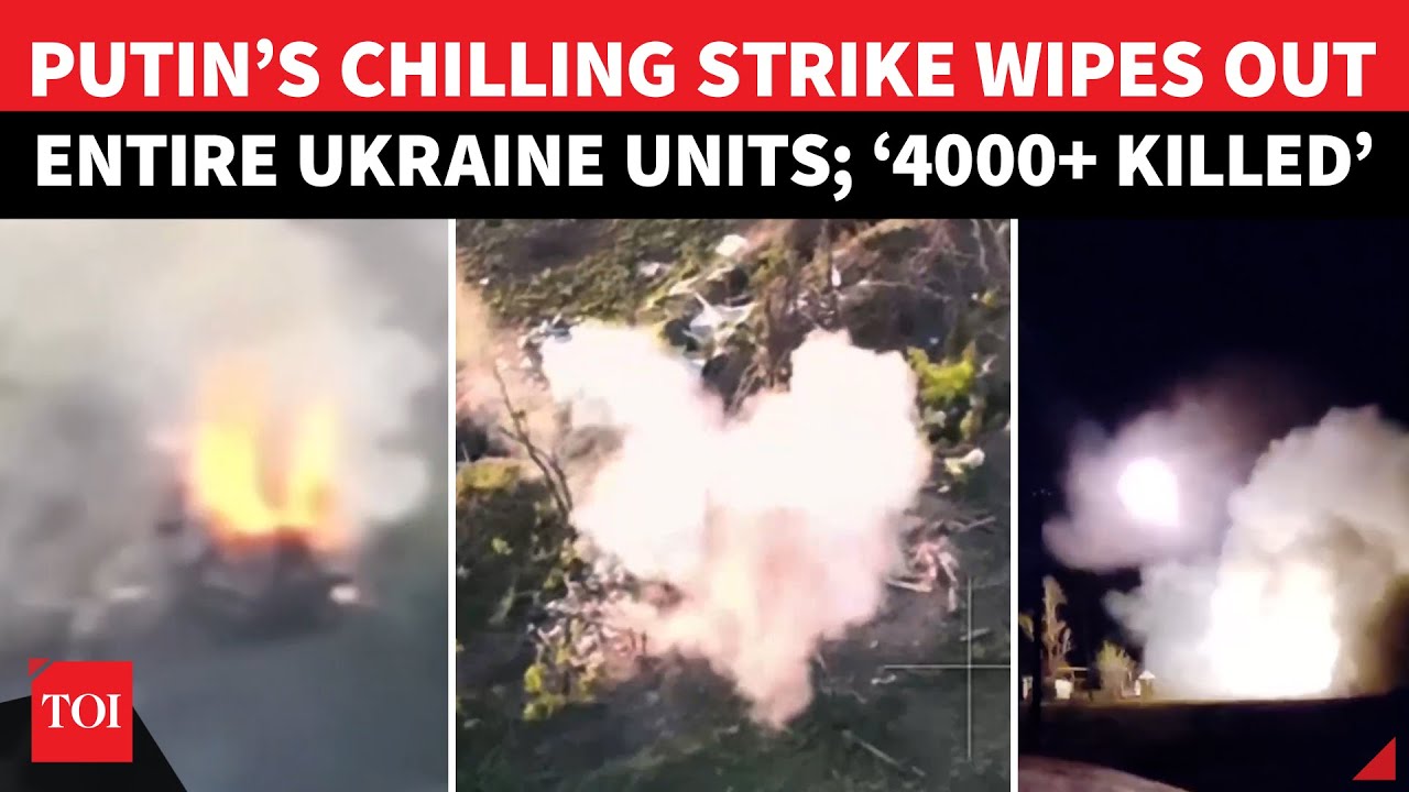 &lsquo;4,000+ Killed&hellip;&rsquo;: Putin&rsquo;s Army DESTROYS Zelensky&rsquo;s Special Brigade, NATO Weapons | Watch
