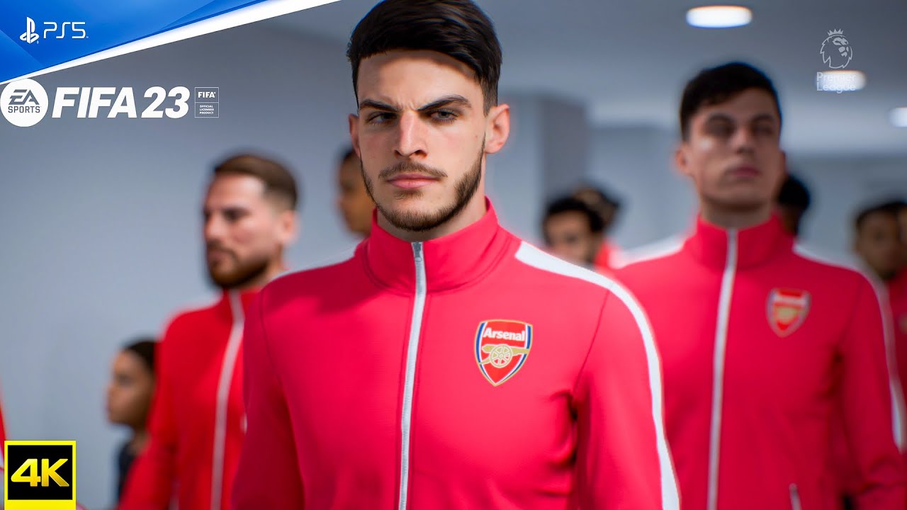 FIFA 23 - Liverpool Vs Arsenal - Premier League 23/24 | Ft. MacAllister, Rice | PS5™ [4K60]