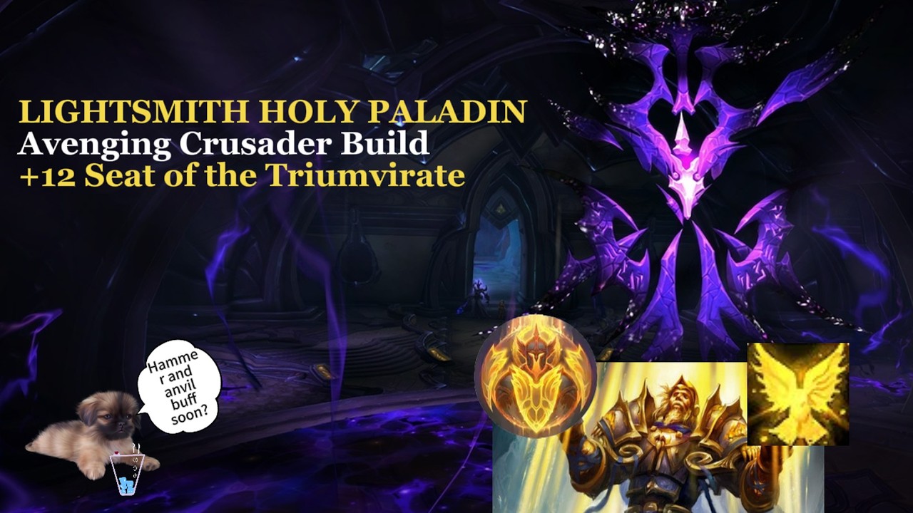 Seat of the Triumvirate +12 | Lightsmith Holy Paladin PoV | M+ | WoW | Midnight S1