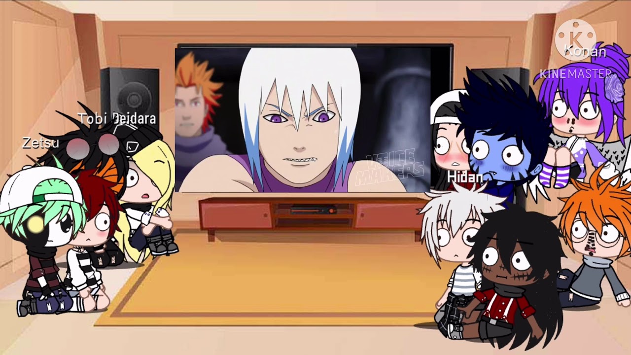 Akatsuki reagindo O Trampo de 8 Rabos + Rap do Obito