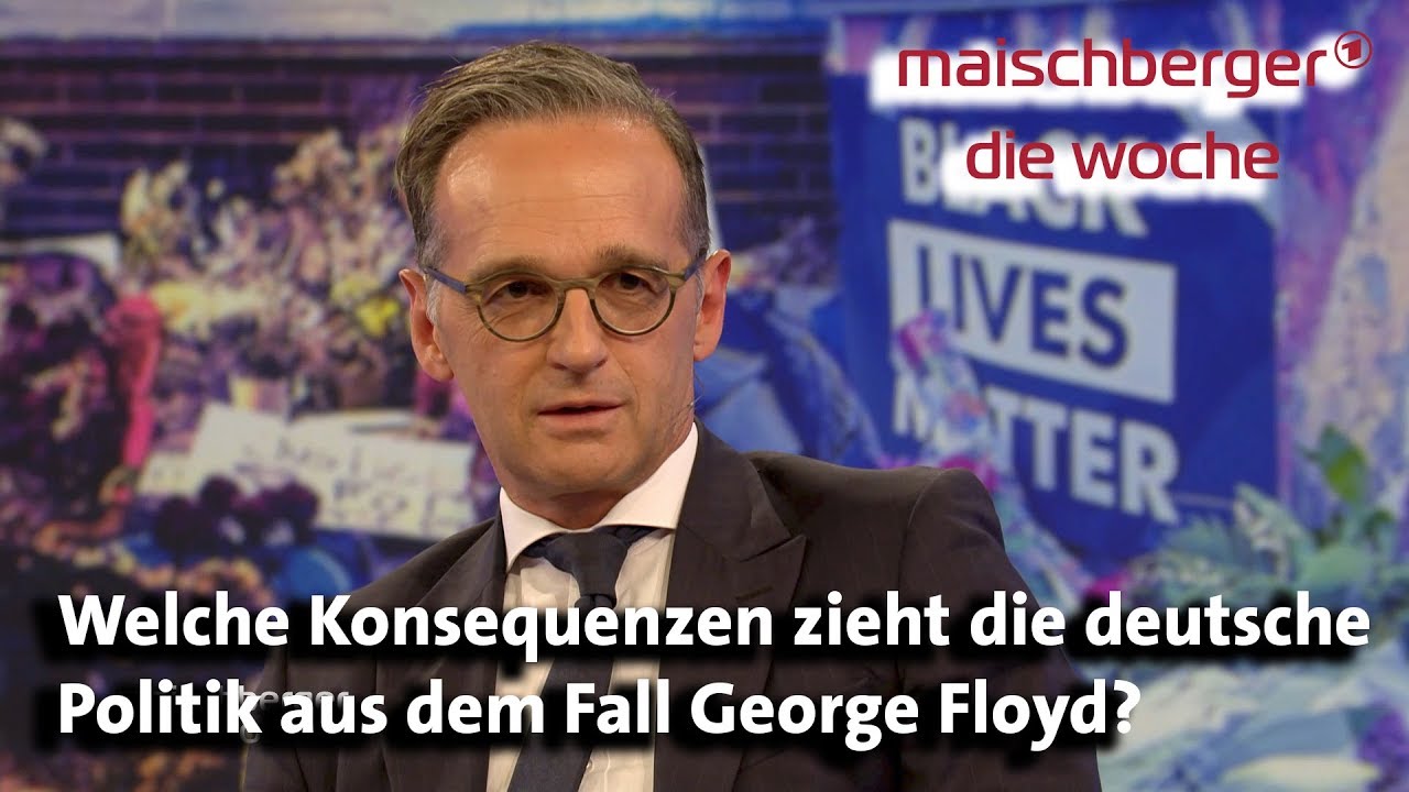 Bundesaußenminister Heiko Maas bei maischberger. die woche 03.06.2020