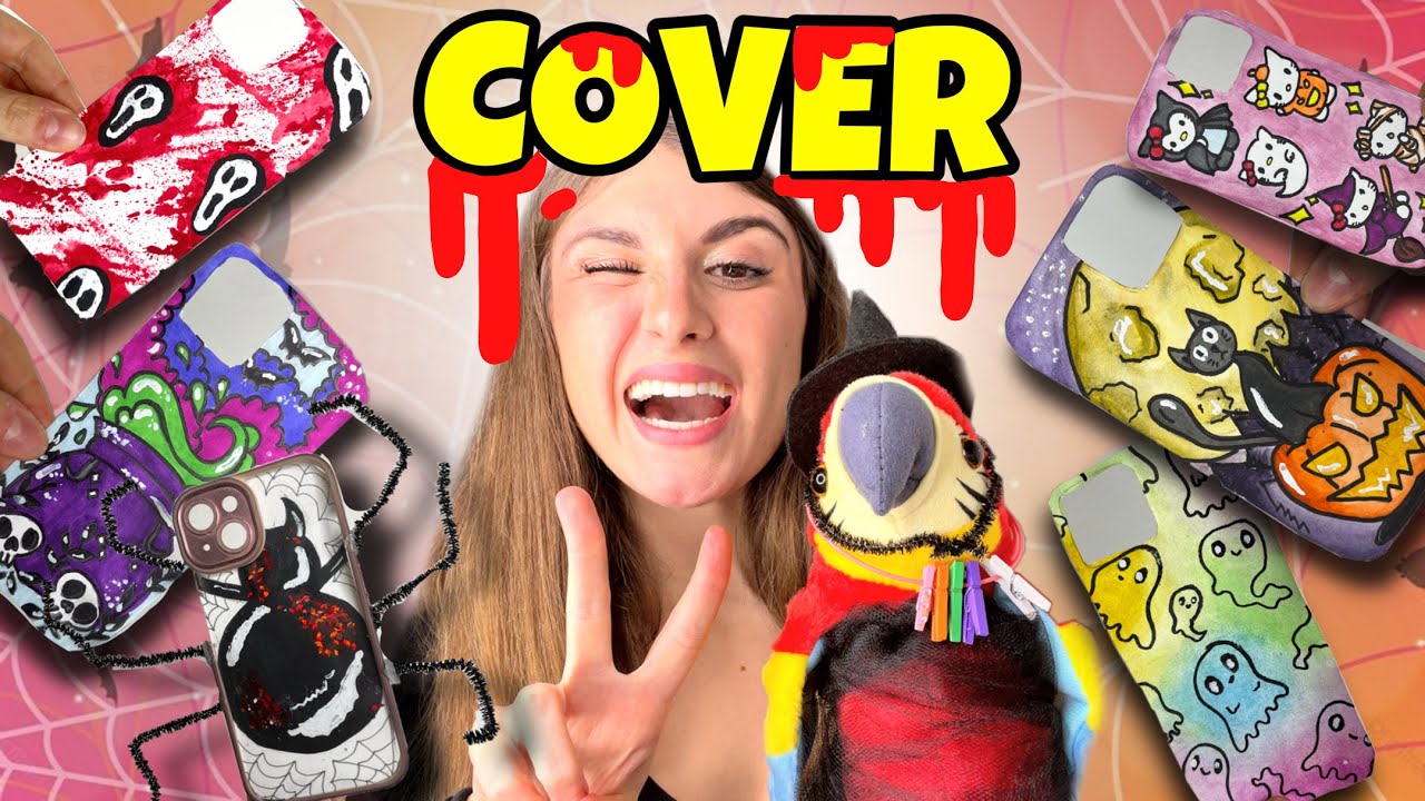 5 idee di COVER di Halloween🎃👻❤️tutorial semplice!