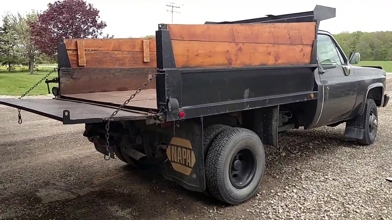 1981 Chevy K30 4x4 Dump Truck