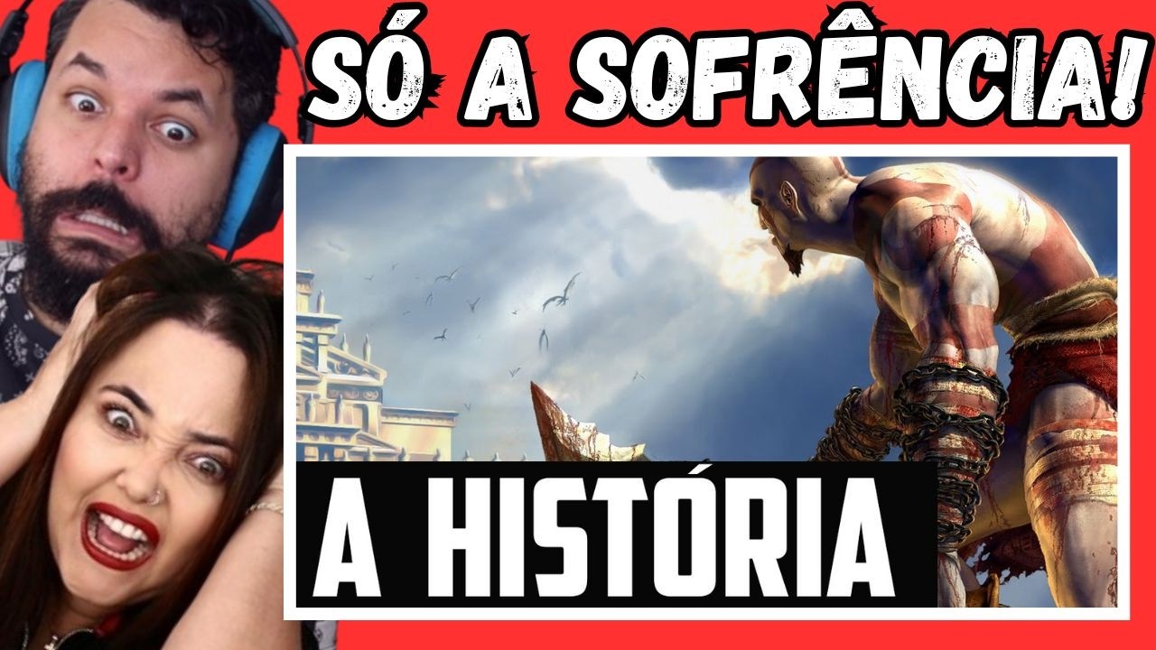 A História de God of War - Sessão Spoiler - Sidão do Game // REACT