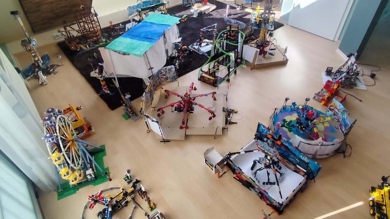 Lego Kirmes Pützchens Markt 2025 / Special Video/ Alle Fahrgeschäfte 