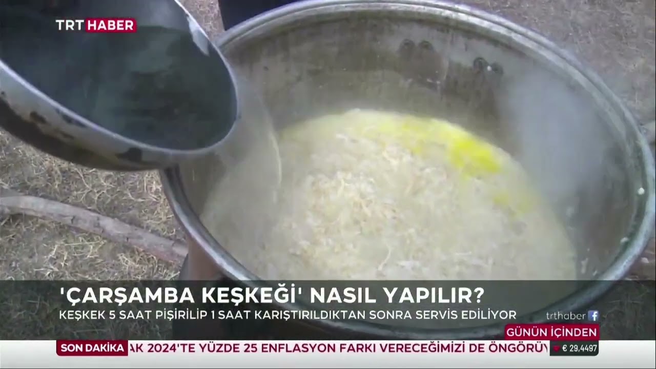 ÇARŞAMBA KEŞKEĞİ TESCİLLENDİ