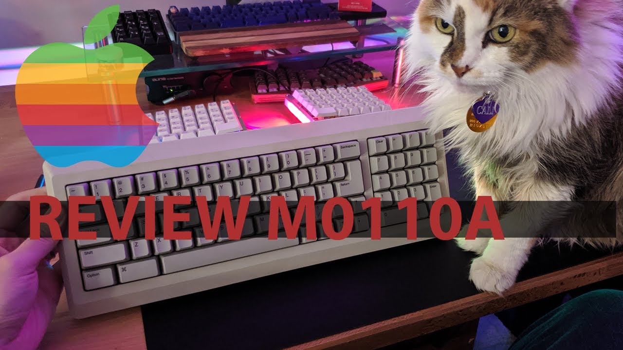 Review 1989 Macintosh Plus Keyboard (M0110A)