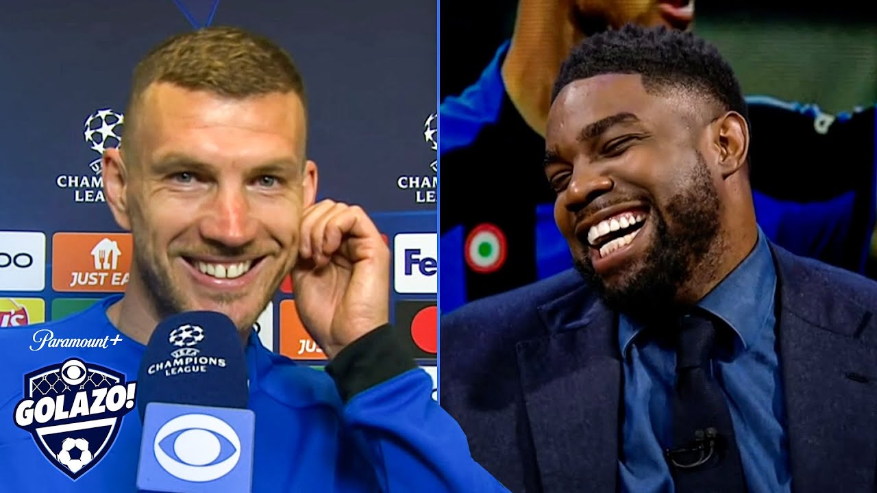 Dzeko tells former Man City teammate Micah that he's not his best friend! 😂