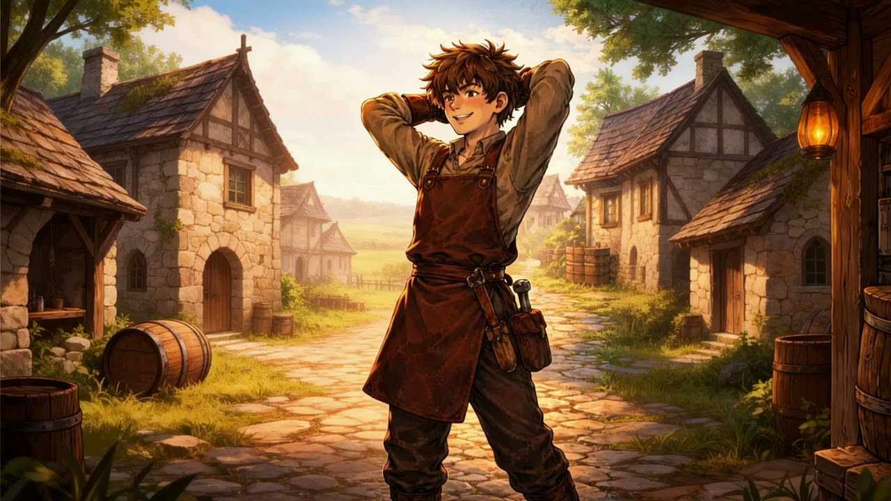 Relaxing Medieval Lo-Fi ... Blacksmith's in the morning