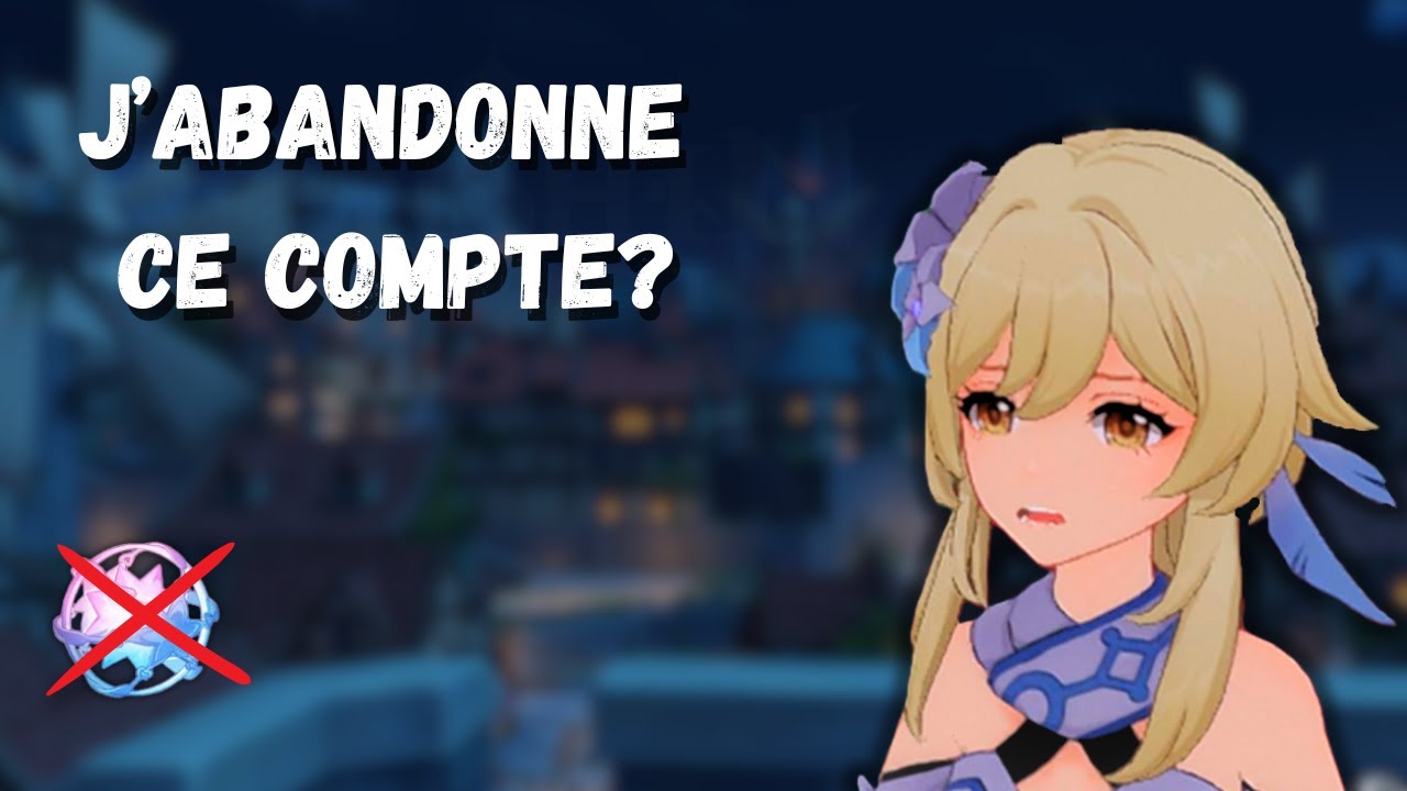 Pourquoi j'ai abandonner mon compte no pull? | Genshin impact (no pull)