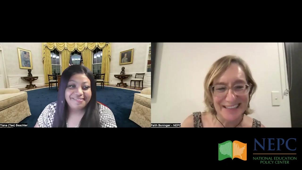 2025 NEPC Fellows Meeting: Reducing Screen Use Presentation w/ Tiana Sims Beachler & Faith Boninger