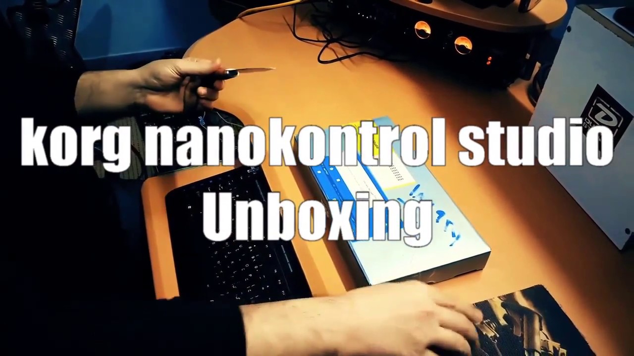 korg nanokontrol studio  Unboxing