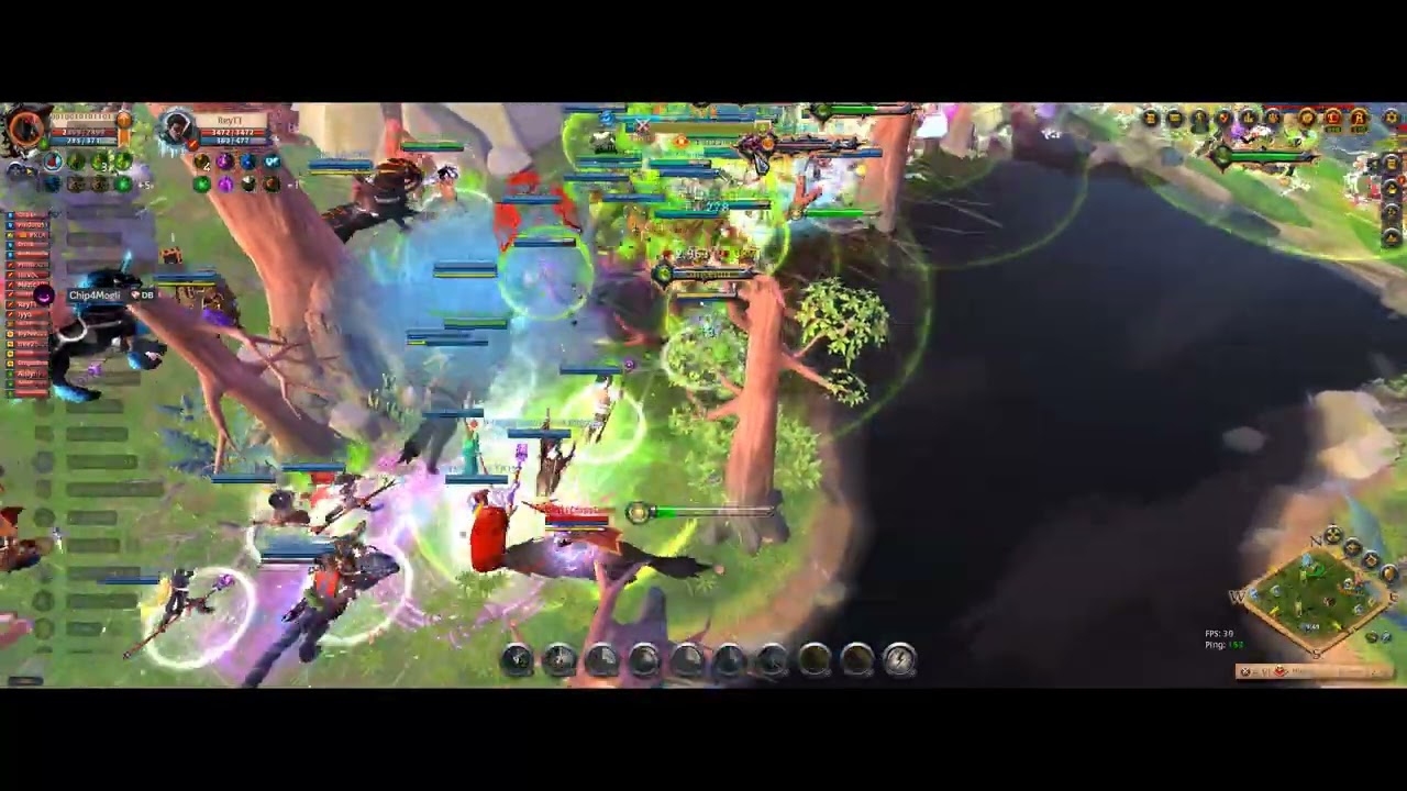 Albion Online PVP 50 v 200