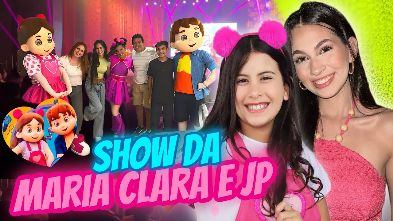MOSTREI TUDO !! FOMOS no MELHOR SHOW MARIA CLARA e JP 😍 DESAFIEI os BONECOS MARIA CLARA e JP